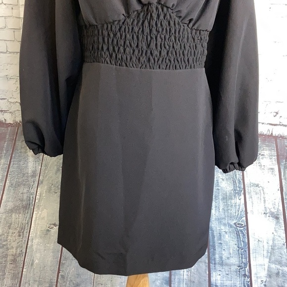 NBD Revolve NWT Levent Off The Shoulder Ruched Mini Dress XL Sexy Party Feminine - Picture 4 of 16